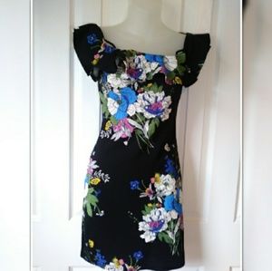 Black Floral Dress